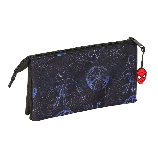 Estojo escolar Disney Spider-Man Attack 2025 triplo