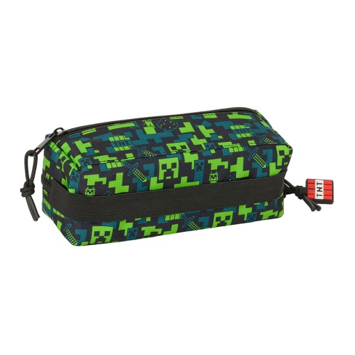 Estojo Escolar MINECRAFT Tnt 2025 Triplo