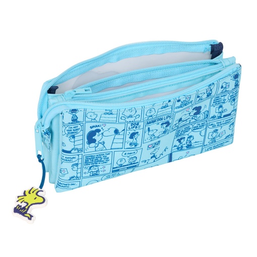Estojo escolar SNOOPY Love 2025 triplo