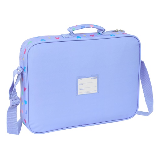 Mala SAFTA BENETTON Lila 2025 38x6x28cm