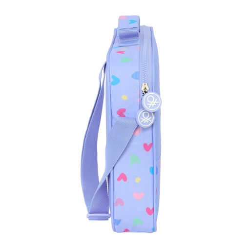 Mala SAFTA BENETTON Lila 2025 38x6x28cm