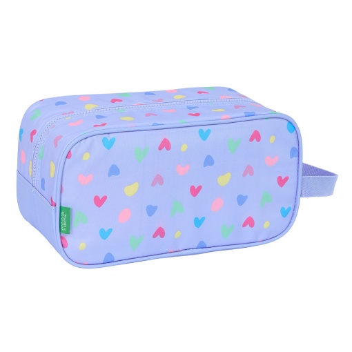 Bolsa para Sapatilhas BENETTON Lila 2025 29x14x15cm
