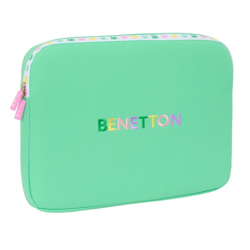 Bolsa para Portátil 15,6'' BENETTON Mint 2025 39,5x3,5x27,5cm