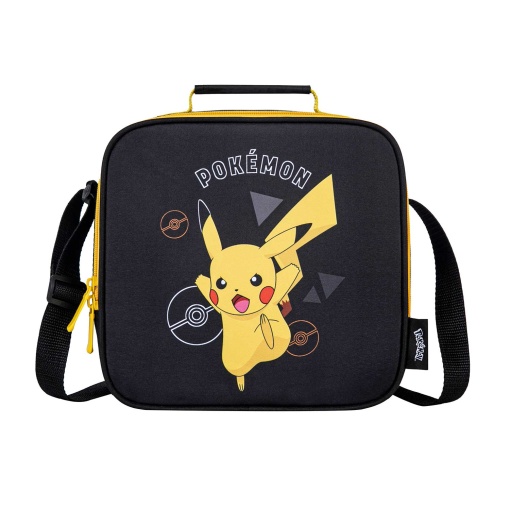 Lancheira Térmica POKEMON Flash 2025 22x21x11cm Adaptável A Trolley