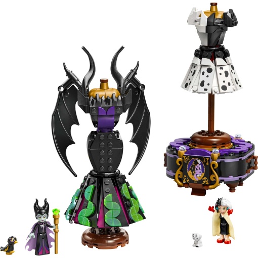 LEGO DISNEY Vestidos da Malévola e da Cruella de Vil 43262
