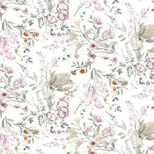 Toalha de Mesa Plastificada D-C-FIX Eco Line Whisper Flower 1x1,40m