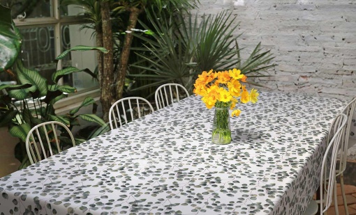 Toalha de Mesa Plastificada D-C-FIX Eco Line Melinda 1x1,40m
