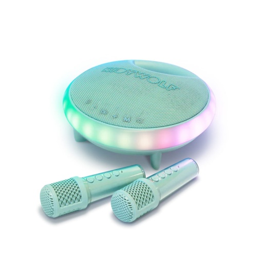 Karaoke Kidy com 2 microfones KIDYWOLF