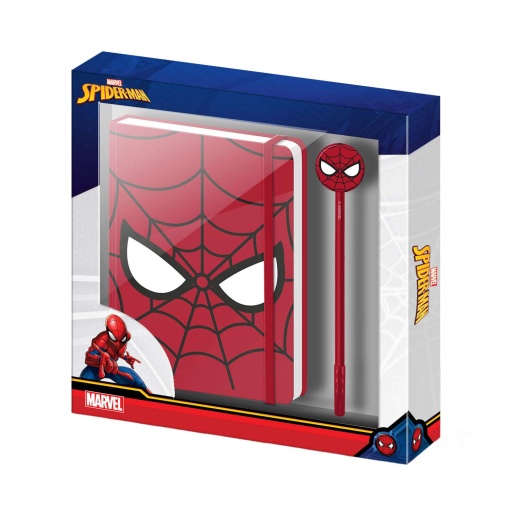 Diário + Esferográfica MARVEL Spider-man