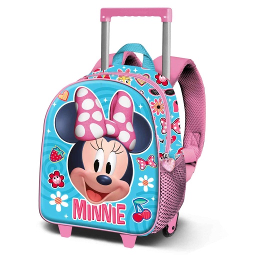 Mochila Trolley DISNEY Minnie Mouse Happiness 3D 34x26x13cm