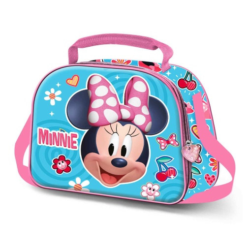 Lancheira Térmica DISNEY Minnie Mouse Happiness 3D 2025 25,5x20x10cm