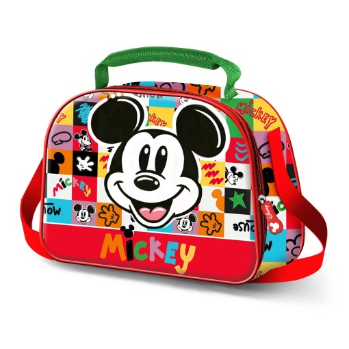 Lancheira Térmica DISNEY Mickey Mouse Mood 3D 2025 25,5x20x10cm