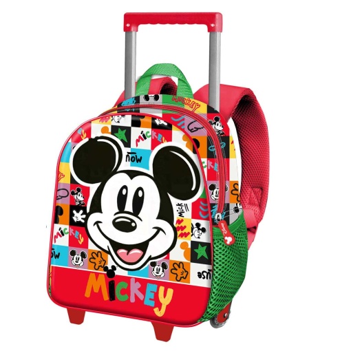 Mochila Trolley DISNEY Mickey Mouse Mood 3D 34x26x13cm