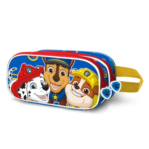 Estojo Escolar Patrulha Pata Cool 3D 2025 Duplo
