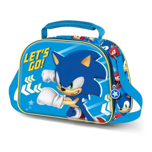 Lancheira Térmica SONIC Let's Go 3D 2025 25,5x20x10cm