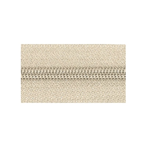 Fecho Zipper de Nylon Malha 5 Bege (metro) COSE