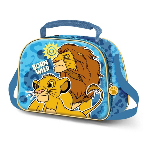 Lancheira Térmica DISNEY O Rei Leão Wild 3D 2025 25,5x20x10cm