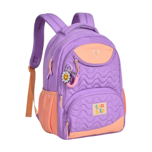 Backpack with 15" laptop sleeve LULUCA 44.5x33.5x14.5cm assorted LU24073