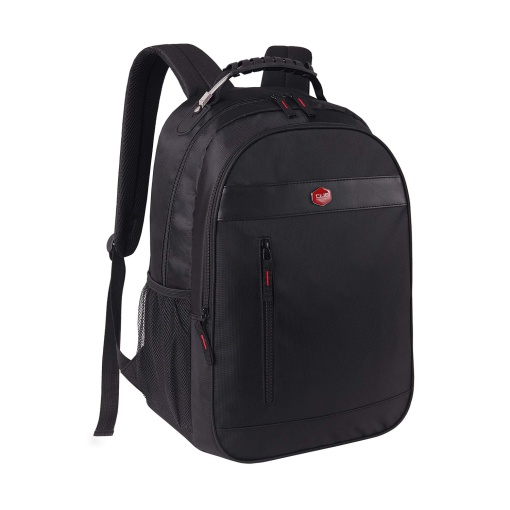 Mochila com Bolsa para Portátil 15'' CLIO Executivo Preta 2025 46x32x14,5cm