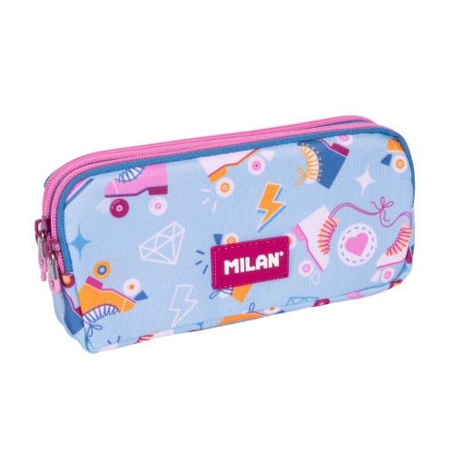 Estojo Escolar MILAN Roller 2 2025 Triplo