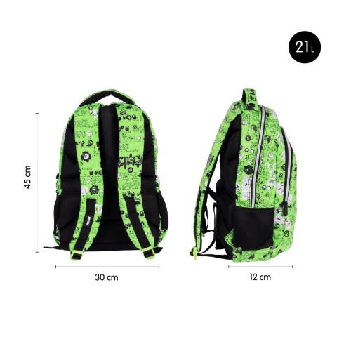 Mochila MILAN Tandem 2 45x30x12cm Adaptável a Trolley