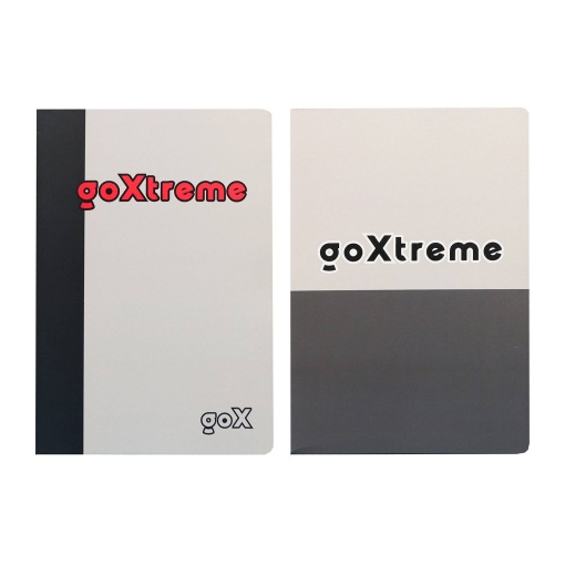 Caderno A4 Agrafado ANCOR Goxtreme 2025 Quadriculado 48 folhas 90g Sortido