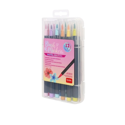 Brush Pen LEGAMI 12 Cores Pastel