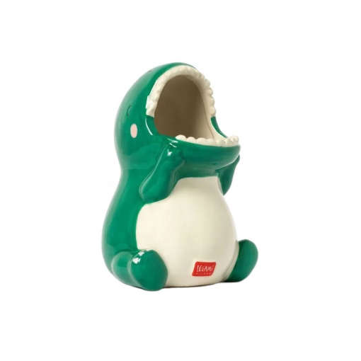 Porta-lápis em Cerâmica LEGAMI Desk Friends DINO