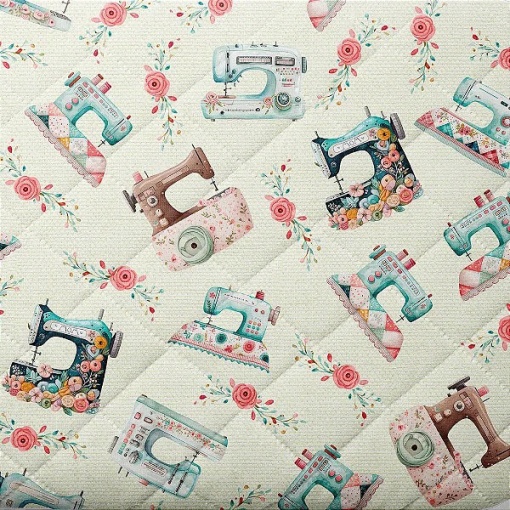 Tecido FABRICART Quilt Acolchoado Máquinas de Costura 1x1,50m