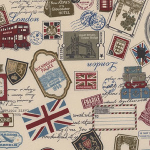 Tecido QUILTGATE Traveler's Notebook 1x1,10m