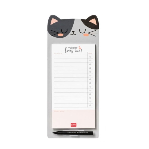 Bloco de Notas Magnético LEGAMI Don't Forget Kitty 60 folhas