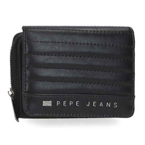 Carteira Pepe JEANS Biker preta 420113857020