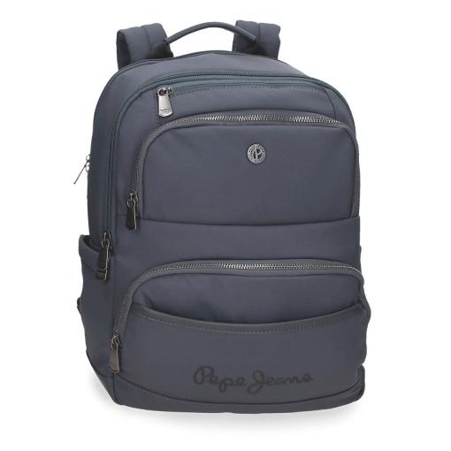 Mochila para portátil 15" e Tablet 12" Pepe JEANS Corin Cinza Adaptável a Trolley
