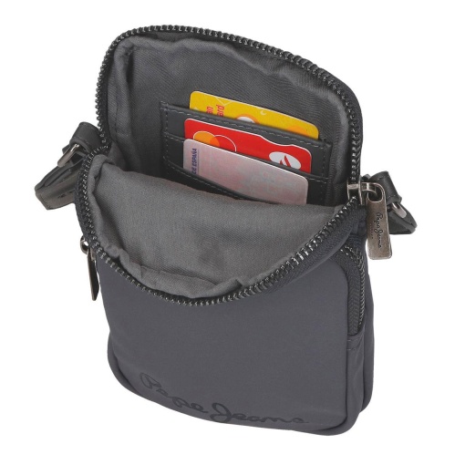 Bolsa de Telemóvel PEPE JEANS Corin Cinza