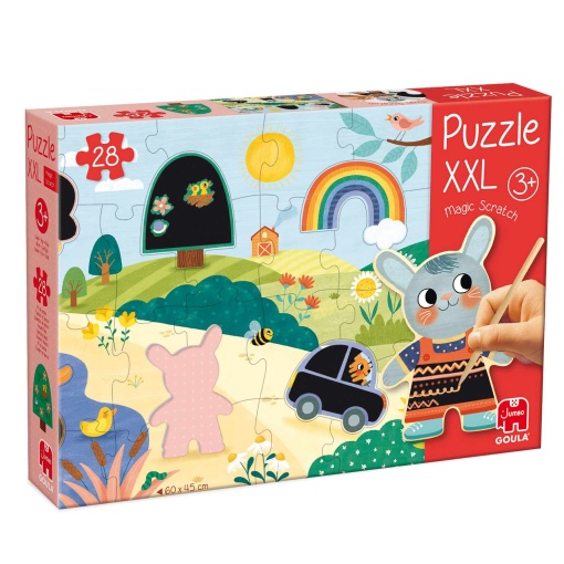 Puzzle GOULA 28 peças XXL MAGIC Scratch
