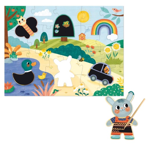 Puzzle GOULA 28 peças XXL MAGIC Scratch
