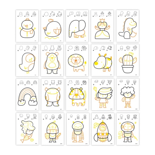 Dessineo - Estúdio de Desenho Passo A Passo JUMBO