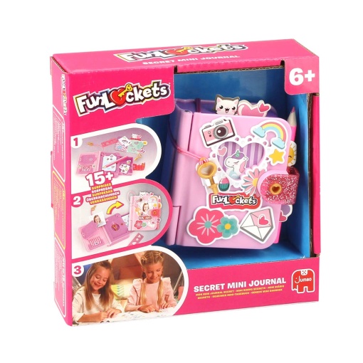 Mini Diário Secreto JUMBO Funlockets