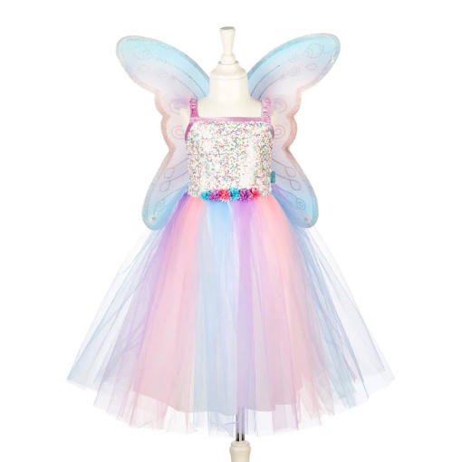 Conjunto Fada Felicity Vestido + Asas 5-7 Anos SOUZA