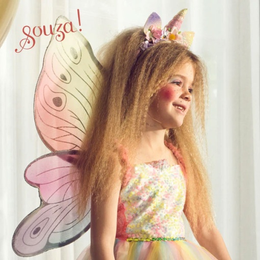 Conjunto Fada Valerie Vestido + Asas 5-7 Anos SOUZA