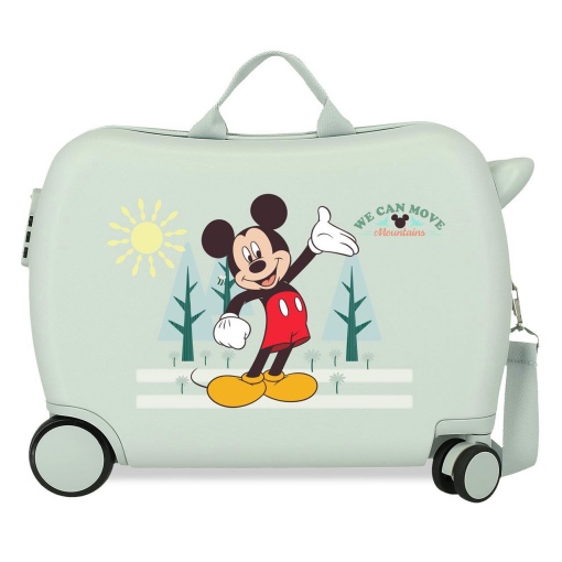 Mala de Viagem DISNEY Mickey Mouse Mountains Verde 50x38x20cm