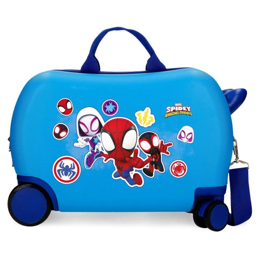 Mala de Viagem Marvel Spidey GO Webs GO Azul 45x31x20cm