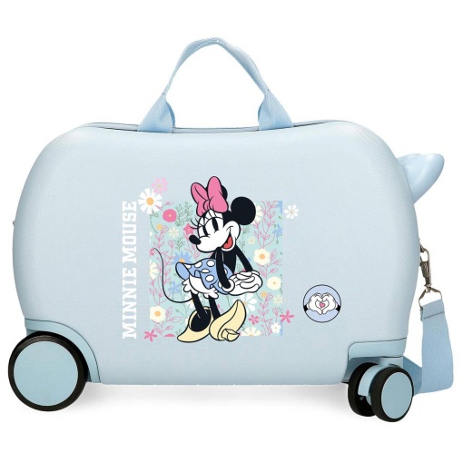 Mala de Viagem DISNEY Minnie Mouse Happy Azul 45x31x20cm