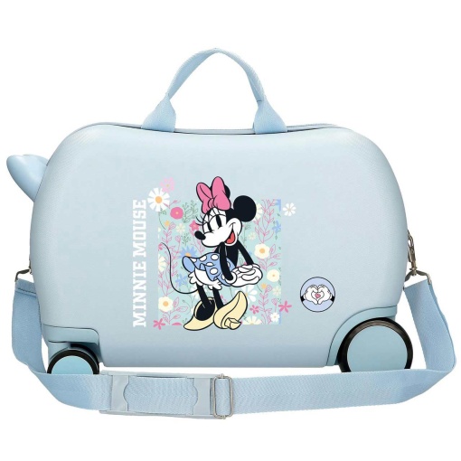 Mala de Viagem DISNEY Minnie Mouse Happy Azul 45x31x20cm
