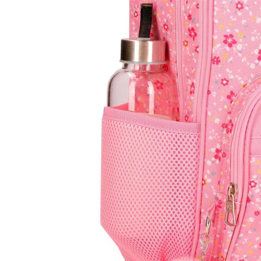 Mochila Pepe JEANS Alenka Rosa 40x30x12cm Adaptável a Trolley