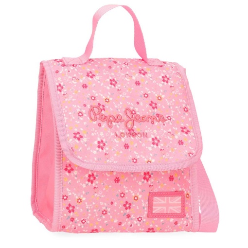 Lancheira Térmica Pepe Jeans Alenka Rosa 2025 20x23x14cm