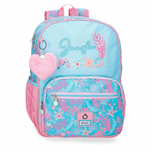 Mochila ENSO Jungle Mood 2025 38x30x12cm Adaptável a Trolley