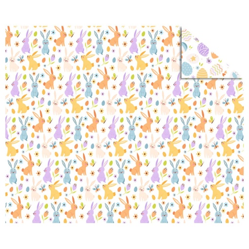 Cartolina URSUS 300g Páscoa 49,5x68cm coelhinhos 1297 22 07f