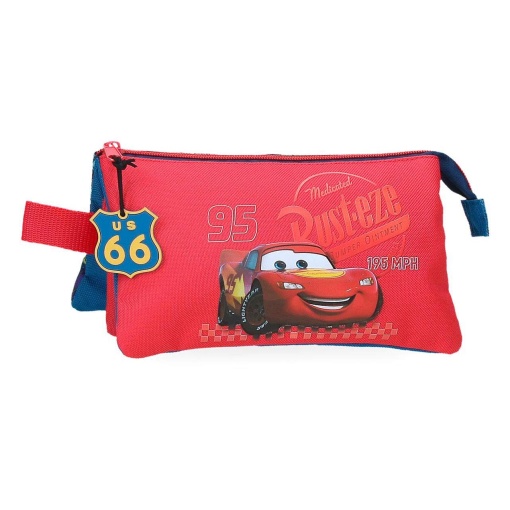 Estojo Escolar DISNEY CARS Rd Trip 2025 Triplo