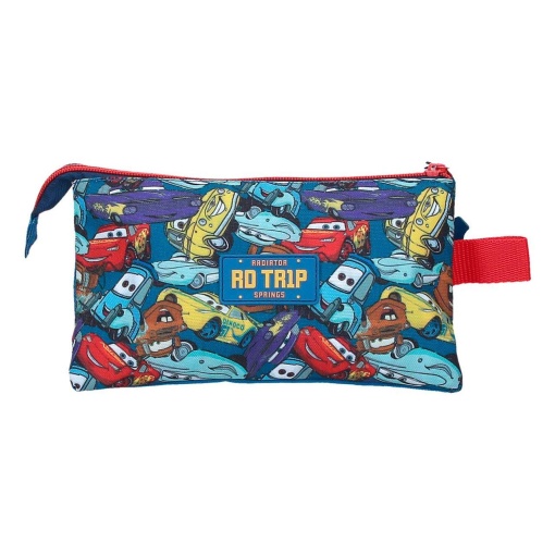Estojo Escolar DISNEY CARS Rd Trip 2025 Triplo
